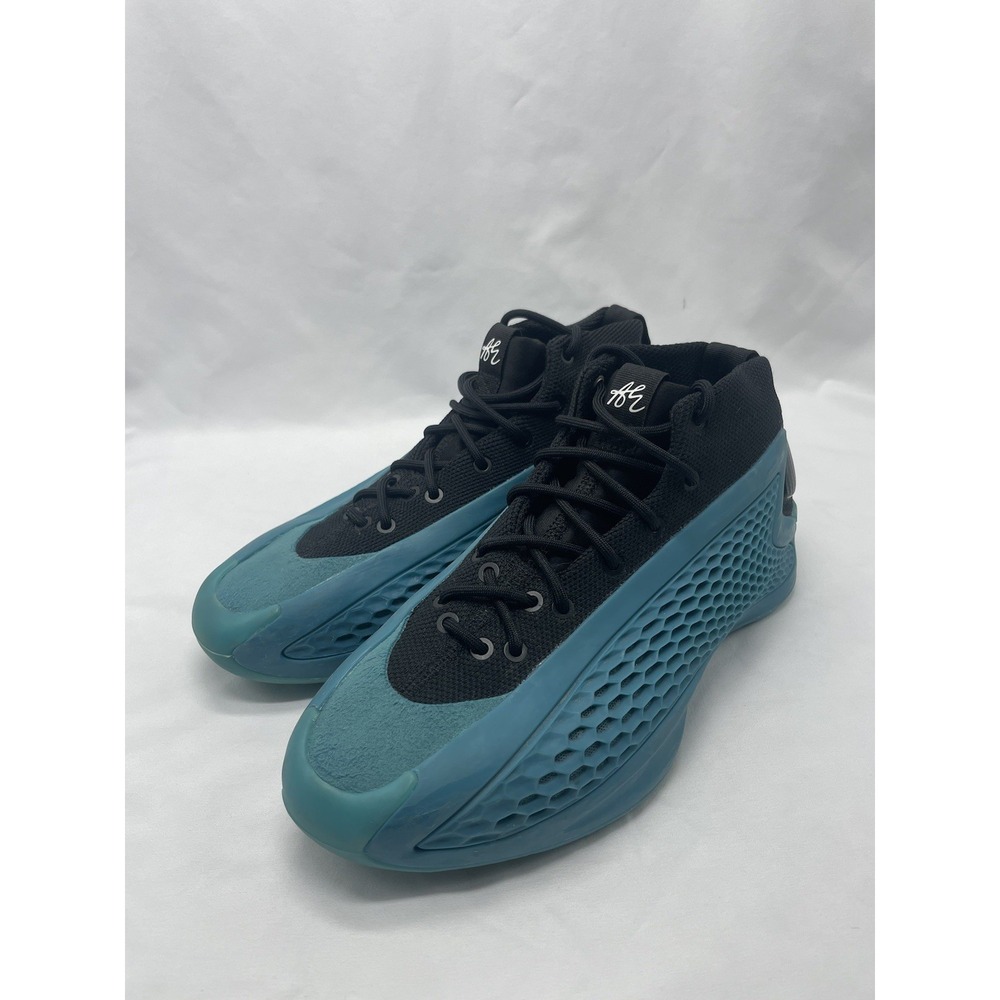 Adidas AE 1 Anthony Edwards Men Size 6.5 IF1884 Wave Blue Black Basketball Shoes
